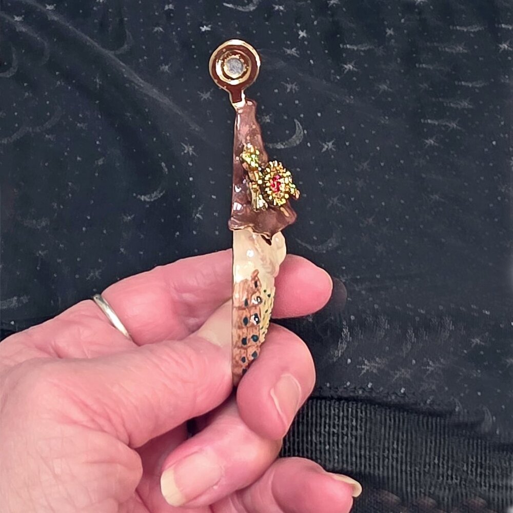 Kirks Folly Autum Woodland ๐๐๐ ๐พ๐๐๐๐ Magnetic Bronze Necklace Goldtone - Picture 8 of 10